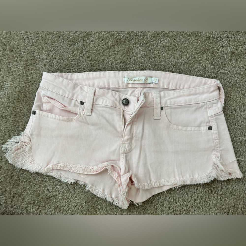 Frankie B light pink shorts